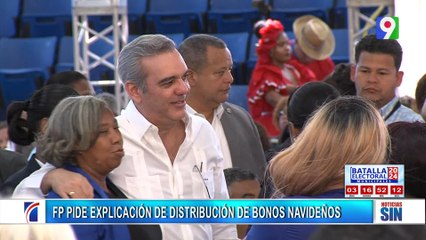 Piden explicación de distribución de bonos navideños | Primera Emisión SIN
