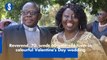 Reverend, 70, weds 60-year-old lover in colourful Valentine's Day wedding