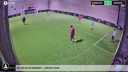 But de David Gregory - JOE BAR TEAM