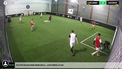 Faute de Maxime MERIJEAU - LOS CEBOLLITAS