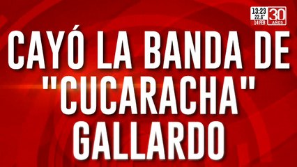 Detienen a la banda juvenil de 'Cucaracha Gallardo' en La Plata 🚓