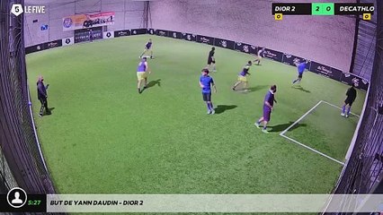 But de yann DAUDIN - DIOR 2