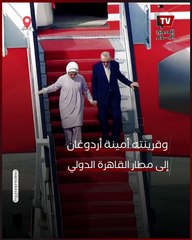 أول زيارة منذ 2012.. السيسي يستقبل أردوغان في مطار القاهرة