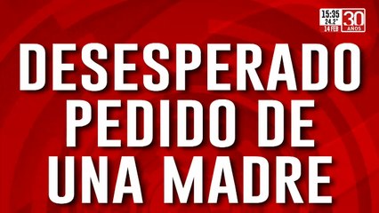 Desesperado pedido de una madre: no tiene cómo pagar el alquiler