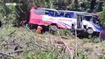 Organismos de socorro atienden al menos 15 heridos por rodamiento de un bus en vía Ibagué-Bogotá
