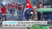 Cuba restablece sus relaciones diplomáticas con Corea del Sur, rotas desde 1959