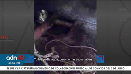 Rescatan a mujer atrapada en una cisterna, denuncia que sufrió violencia