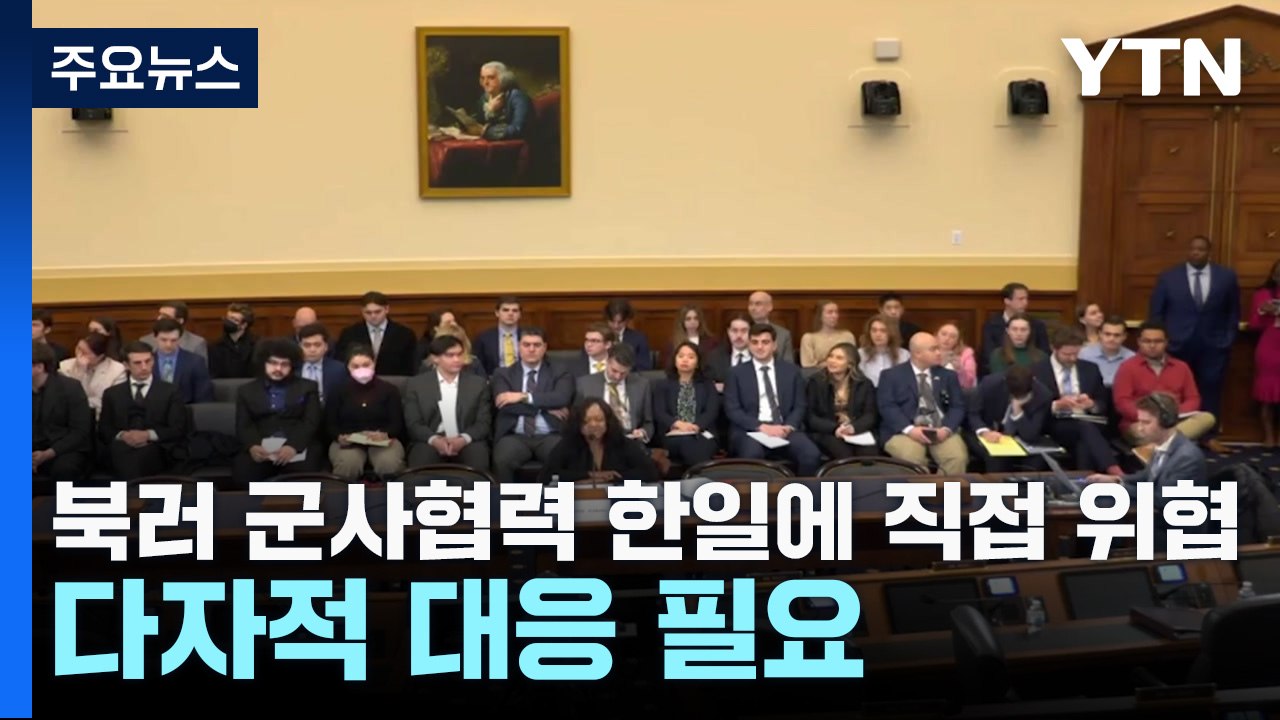 "북러 군사협력 한일에 직접 위협...다자적 대응 필요" / YTN