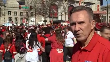 Kansas City shooting heard in BBC News live broadcast