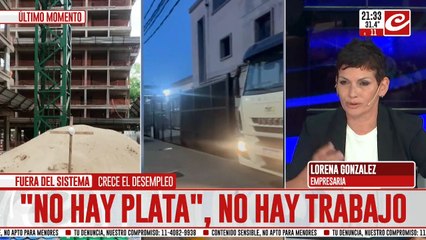 Lorena González: "No pudimos pagar los sueldos porque el Estado no paga desde noviembre"