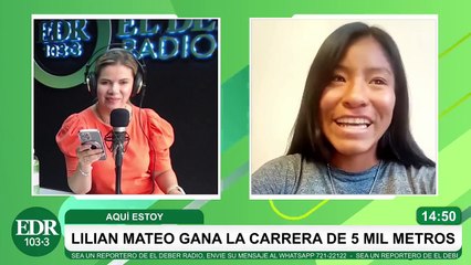 Boliviana es campeona fondista en estados unidos