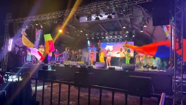 Comparsa ALAS DEL CANDOMBE - Concurso Oficial - Escenario TACHUELA -Tacuarembó, Uruguay (13/02/2024)