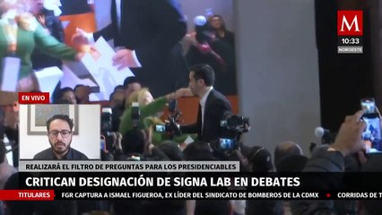 Juan Larrosa afirma que Signa Lab es un laboratorio profesional tras impugnación de Shainbaum