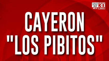 Cayeron "los pibitos": salen a saquear locales para divertirse