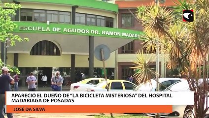Apareció el dueño de “la bicicleta misteriosa” del Hospital Madariaga de Posadas
