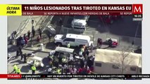 Tiroteo en desfile de Kansas City dejó un muerto y 9 niños heridos de bala