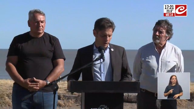 Axel Kicillof reclamó fondos a Nación