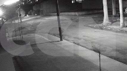 Câmera registra acidente que deixou motociclista ferido no Country