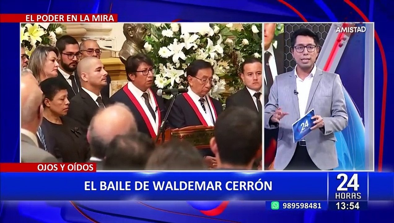 Waldemar Cerrón se ‘jaranea’ en su visita a Junín