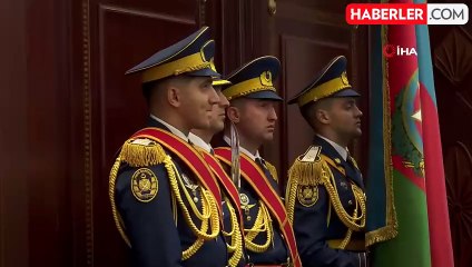 Azerbaycan Cumhurbaşkanı Aliyev yemin ederek görevine başladı