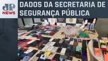Furtos e roubos de celulares caem 48% no estado de São Paulo