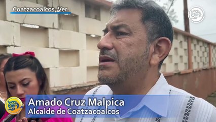 Alcalde Amado Cruz descarta problemas de gobernabilidad en el sur de Veracruz