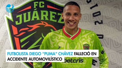 Futbolista Diego "Puma" Chávez falleció en accidente automovilístico
