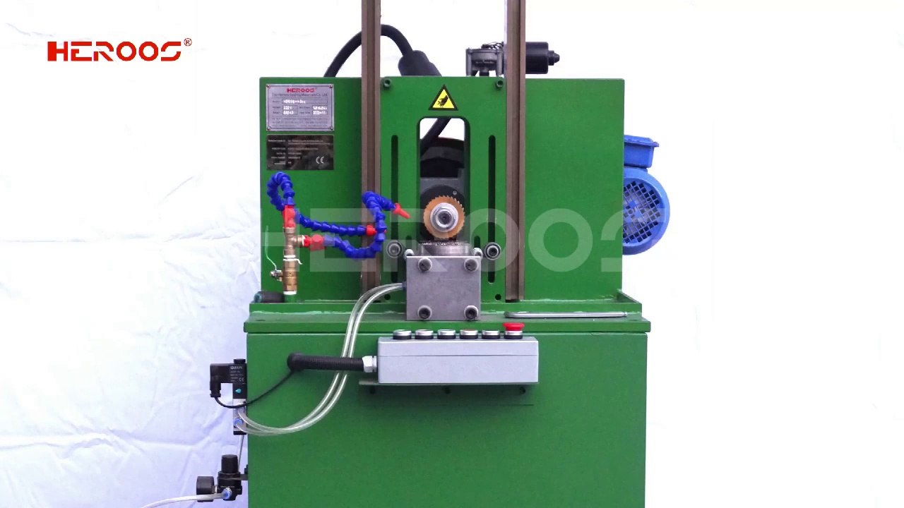 Spiral Wound Gasket Outer Ring Grooving Machine by HEROOS®