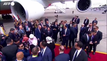Erdogan al Cairo, e' la prima visita da oltre un decennio