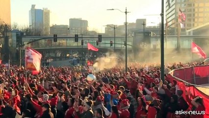 La grande festa a Kansas City per la vittoria del Superbowl
