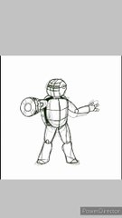 Robot ninja Turtle • Tartaruga ninja robótica | Speedart