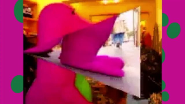 Barney appears in Hollywood to promote Barney's Great Adventure in 1997! _ CLIP _ SUBSCRIBE