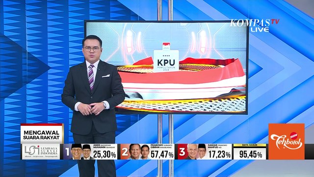 Surat Suara di TPS Lampung Tercoblos Atas Nama Caleg Demokrat dan PKS