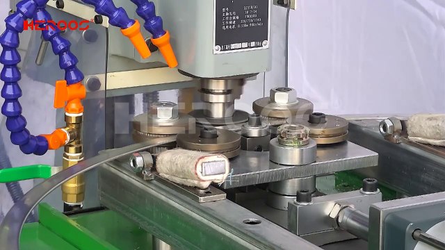 Spiral Wound Gasket Inner Ring Chamfering Machine by HEROOS®