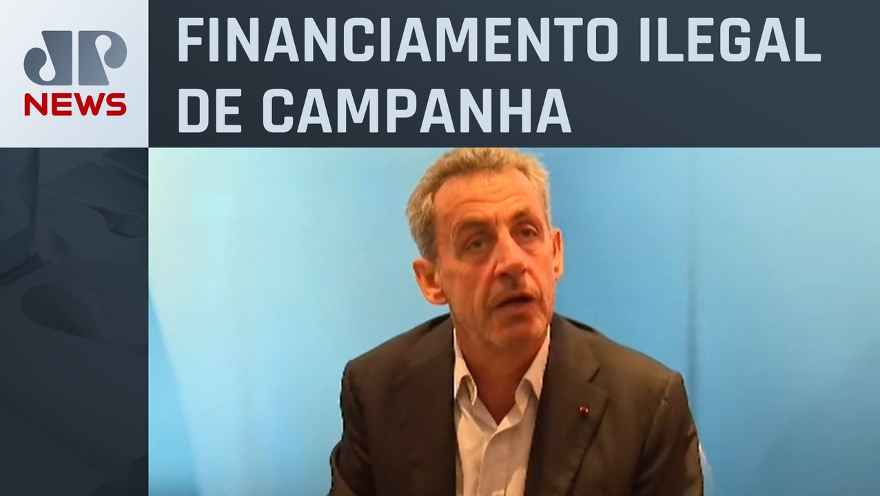 Nicolas Sarkozy é condenado à prisão na França