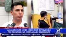 Alcalde de Ate protagoniza incidente en comisaría: burgomaestre niega haber sido detenido
