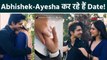 Abhishek Kumar और Ayesha Khan कर रहे हैं Date ? Fans को मिला बड़ा Hint! । FilmiBeat