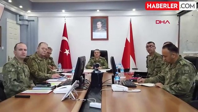 Kara Kuvvetleri Komutanı Hakkari ve Şırnak'ta inceleme ve denetlemelerde bulundu