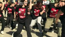 إيطاليا تحتفل بعيد الحب على طريقتها.. مظاهرة تندد بالعنف الممارس ضد المرأة