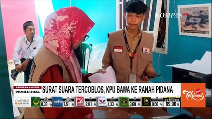 233 Surat Suara Sudah Tercoblos, KPU Bawa ke Ranah Pidana Jika Terbukti Ada Pelanggaran