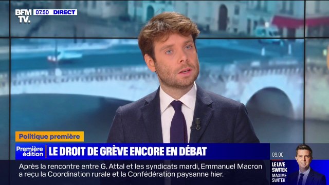ÉDITO - Grève à la SNCF: Gabriel Attal joue un grand classique, celui de l'opinion contre les grévistes