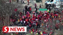 Gunfire mars Kansas City Super Bowl victory rally, at least one killed, 21 wounded