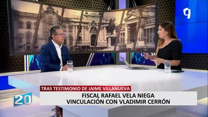 Andy Carrión sobre declaraciones de Jaime Villanueva: "Amerita que se indague a todos los mencionados"