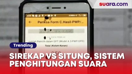 Beda Sirekap vs Situng, Sistem Penghitungan Suara Pemilu 2024 Alami Kemunduran?