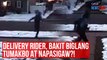 Delivery rider, bakit biglang tumakbo at napasigaw?! | GMA Integrated Newsfeed
