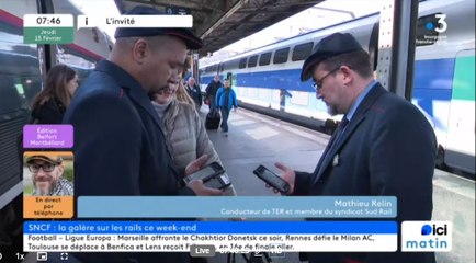 Mathieu Relin, représentant Sud Rail dans le nord Franche Comté