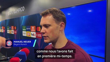 Neuer : “On ne peut s’en prendre qu’à nous-mêmes”