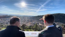 Visite préfectorale à Clermont-l'Hérault : le maire Gérard Bessière et le préfet François-Xavier Lauch font le point