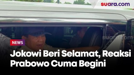 Jokowi Beri Selamat usai Paslon 02 Menang Quick Count, Reaksi Prabowo Cuma Begini