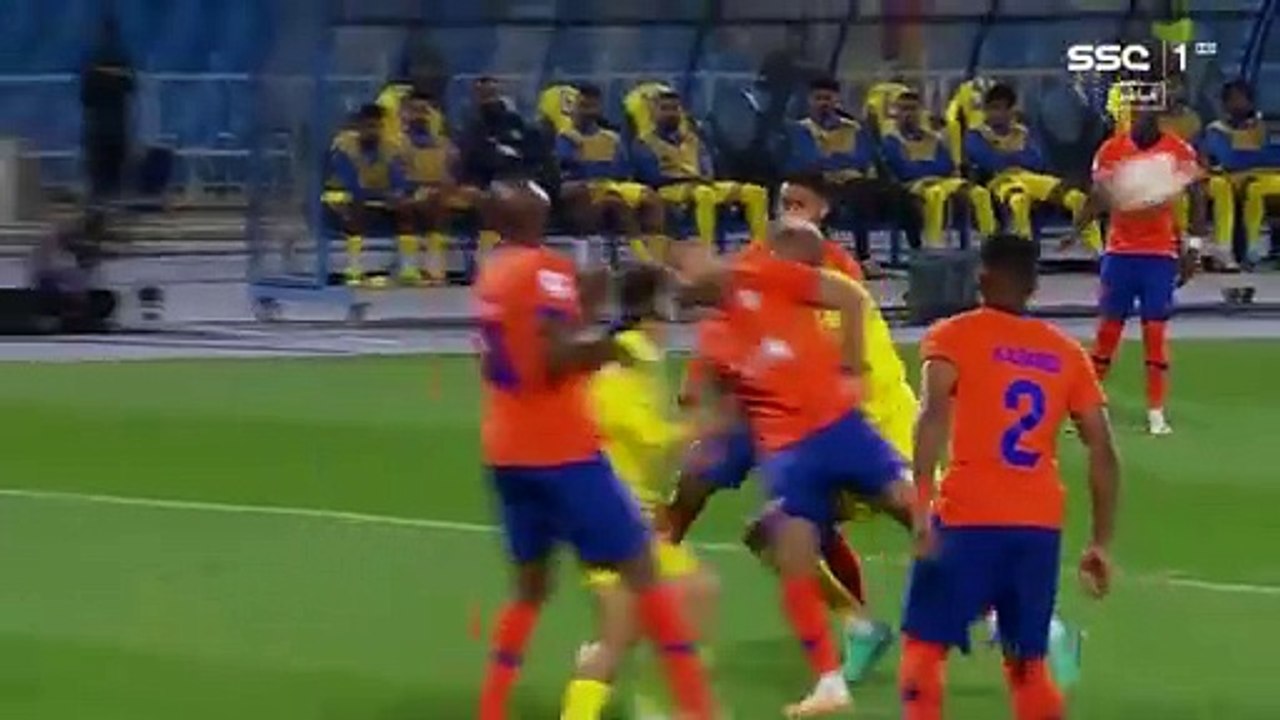 ملخص المُباراة الفيحاء  0  و  النصر 1 كأس اسيا